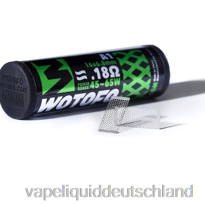 Wotofo-Mesh-Spulen, 0,18-Ohm-Mesh-Spulen, Vape-Flüssigkeit